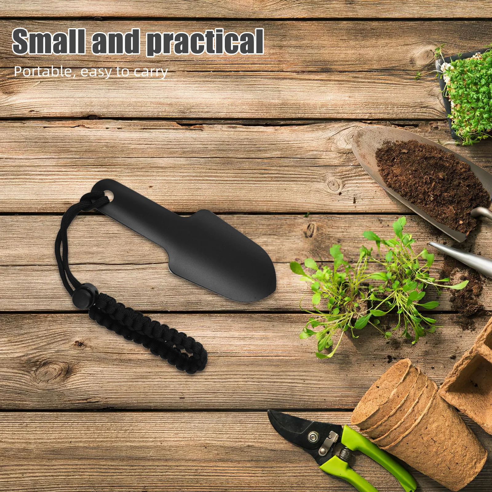 Легкая и прочная лопата из алюминиевого сплава для сада, кемпинга, походов и других работ на открытом воздухе
Легкая и прочная лопата из алюминиевого сплава для сада, кемпинга, походов и других работ на открытом воздухе