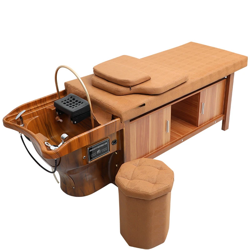 Barber Shop Shampoo Chair Head Hair Care Bed Steaming Bed Hair Care Integrated Hair Salon Flushing Bed
Barber Shop Shampoo Chair Head Hair Care Bed Steaming Bed Hair Care Integrated Hair Salon Flushing Bed
