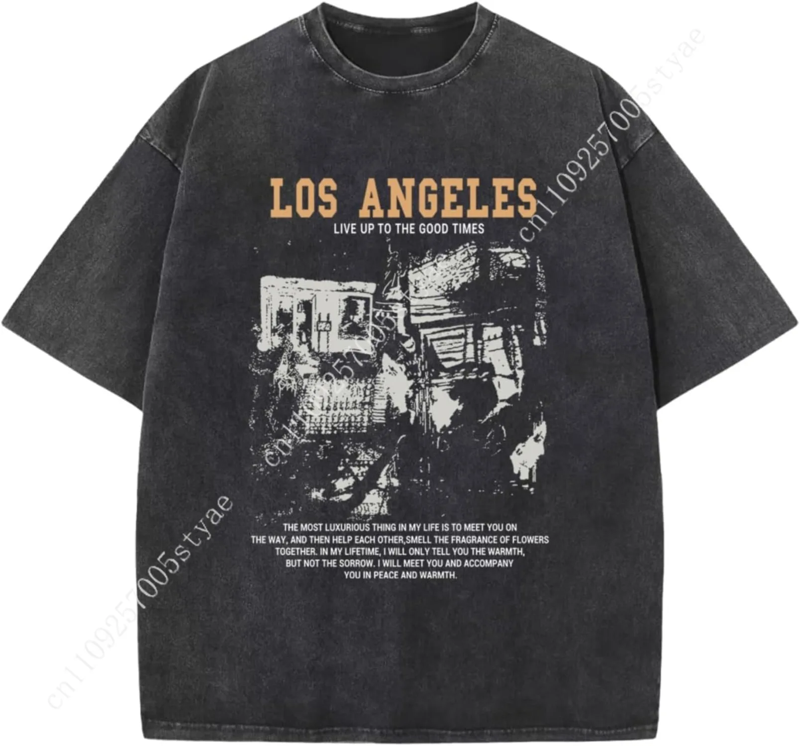 Pairxily Oversized Graphic Tshirts for Men Acid Wash Los Angeles Vintage Tees Streetwear Baggy Cotton Shirts Casual Tops
Pairxily Oversized Graphic Tshirts for Men Acid Wash Los Angeles Vintage Tees Streetwear Baggy Cotton Shirts Casual Tops