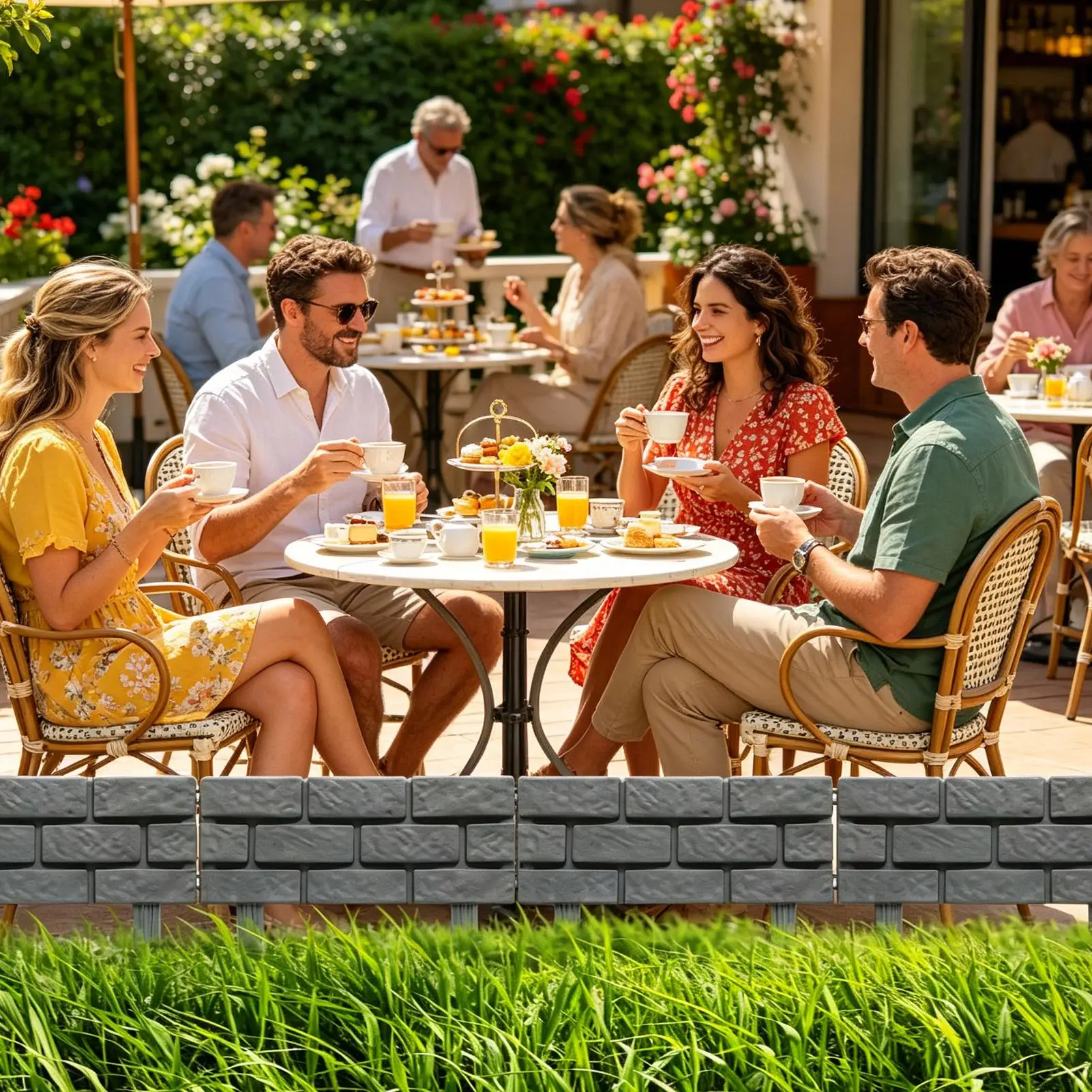 Garden Fencing 4 Pieces Stone Effect Ground Stakes Decorative Fences Landscape Fencing For Patio Landscape Pathway Balcony
Garden Fencing 4 Pieces Stone Effect Ground Stakes Decorative Fences Landscape Fencing For Patio Landscape Pathway Balcony