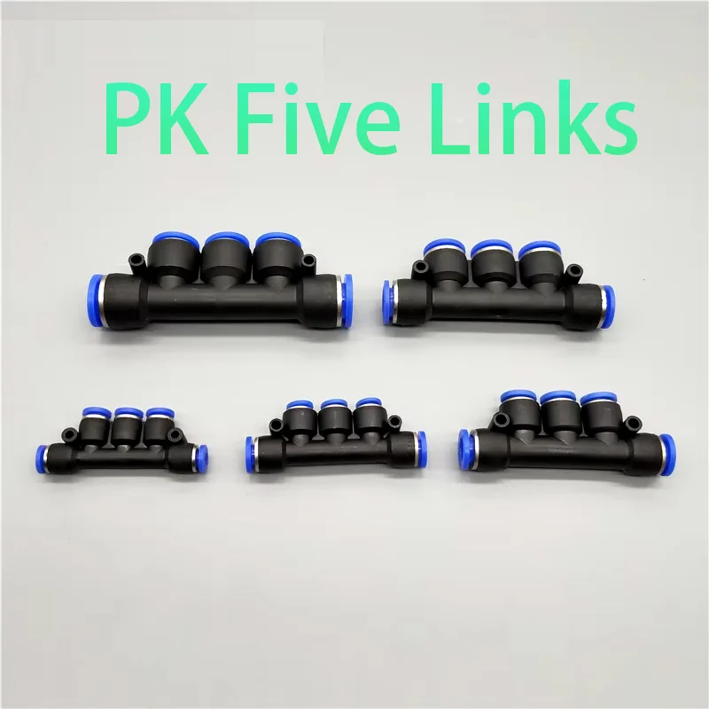 1Pcs PK-4 6 8 10 12mm Pneumatic 5-Way Connector Quick Fitting Pneumatic Connector Push In Fit For Air/Water Tube
1Pcs PK-4 6 8 10 12mm Pneumatic 5-Way Connector Quick Fitting Pneumatic Connector Push In Fit For Air/Water Tube