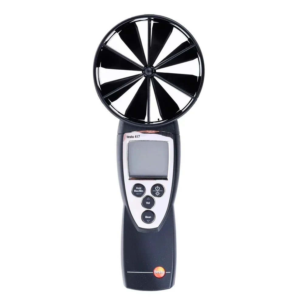 Testo417 Air Flow Meter Vane Anemometer Wind Speed Tester 0560 4170 Measuring Range +0.3 to +20 m/s
Testo417 Air Flow Meter Vane Anemometer Wind Speed Tester 0560 4170 Measuring Range +0.3 to +20 m/s