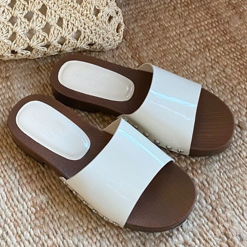 Summer and Autumn Korean Version Sweet and Minimalist Open Toe Vacation Beach Sandals Shoes for Women
Summer and Autumn Korean Version Sweet and Minimalist Open Toe Vacation Beach Sandals Shoes for Women