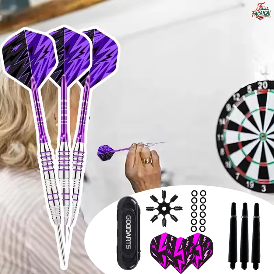 Darts Steel Tip Set Aluminum Shaft Electronic Plastic Dartboard Indoor Outdoor Darts Games Family Bar Entertainment 
Darts Steel Tip Set Aluminum Shaft Electronic Plastic Dartboard Indoor Outdoor Darts Games Family Bar Entertainment