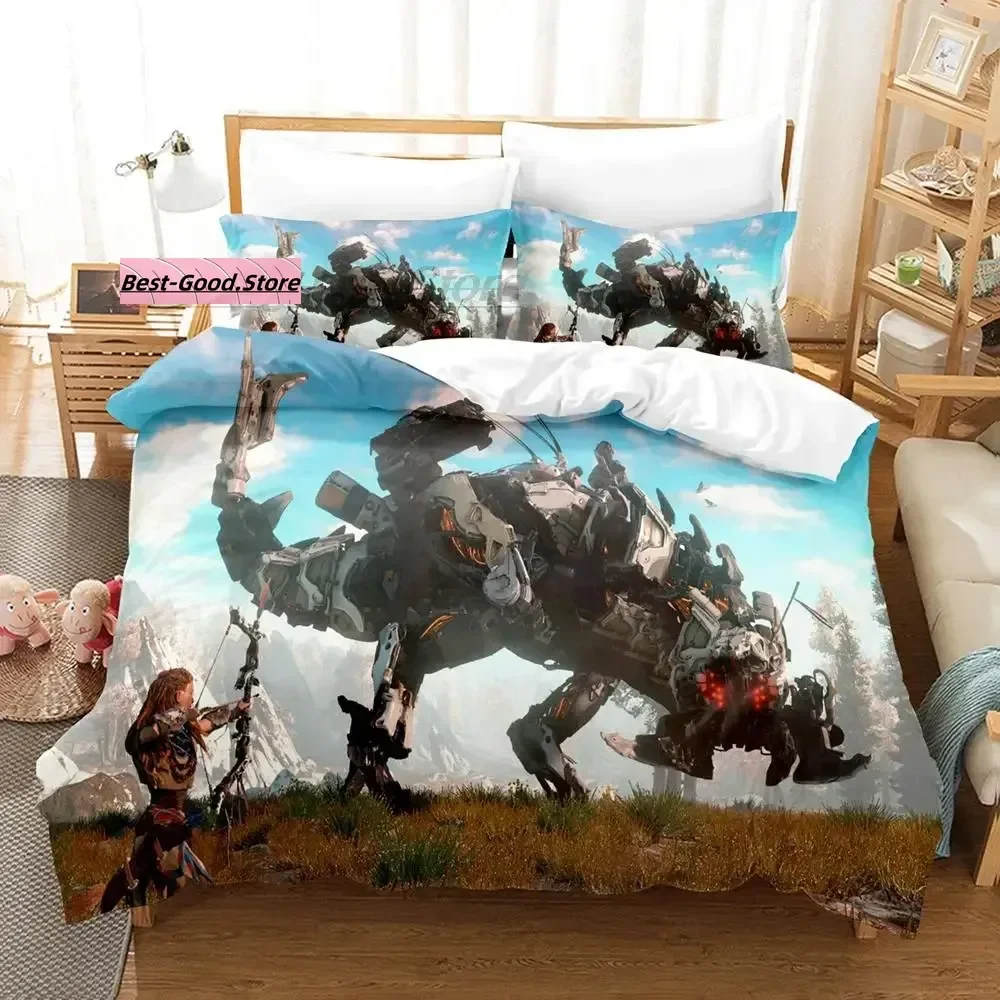 Horizon Zero Dawn Bedding Set Single Twin Full Queen King Size Bed Set Aldult Kid Bedroom Duvetcover Sets 3D Anime bed sheet set
Horizon Zero Dawn Bedding Set Single Twin Full Queen King Size Bed Set Aldult Kid Bedroom Duvetcover Sets 3D Anime bed sheet set