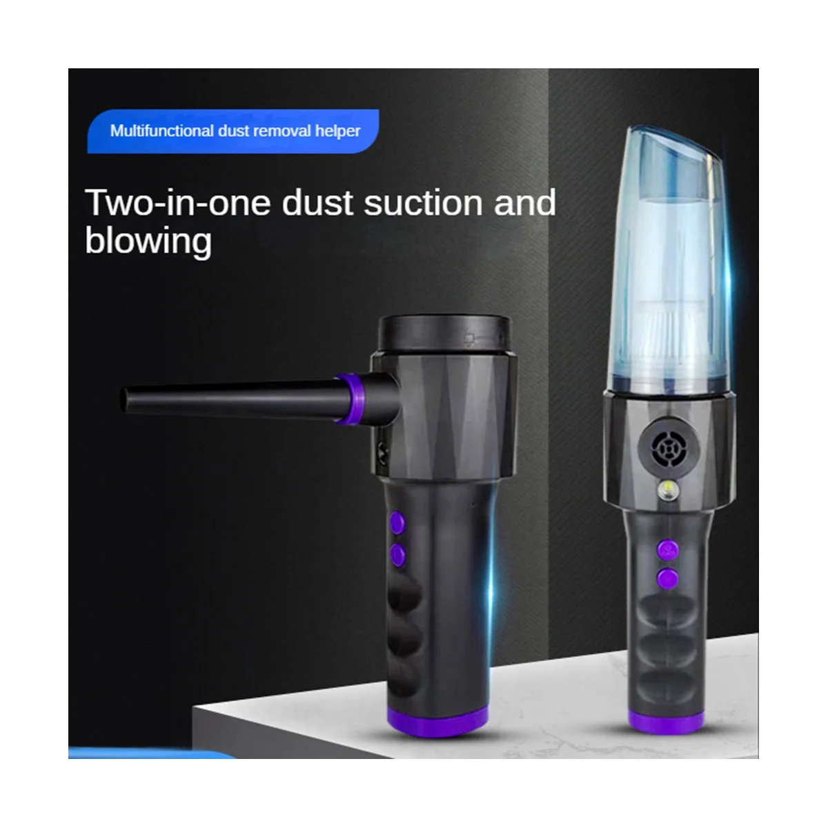 2 in 1 Portable Car Vacuum Cleaner Handheld Dust Catcher Home Car Multifunctional Computer Keyboard Dust Removal
2 in 1 Portable Car Vacuum Cleaner Handheld Dust Catcher Home Car Multifunctional Computer Keyboard Dust Removal