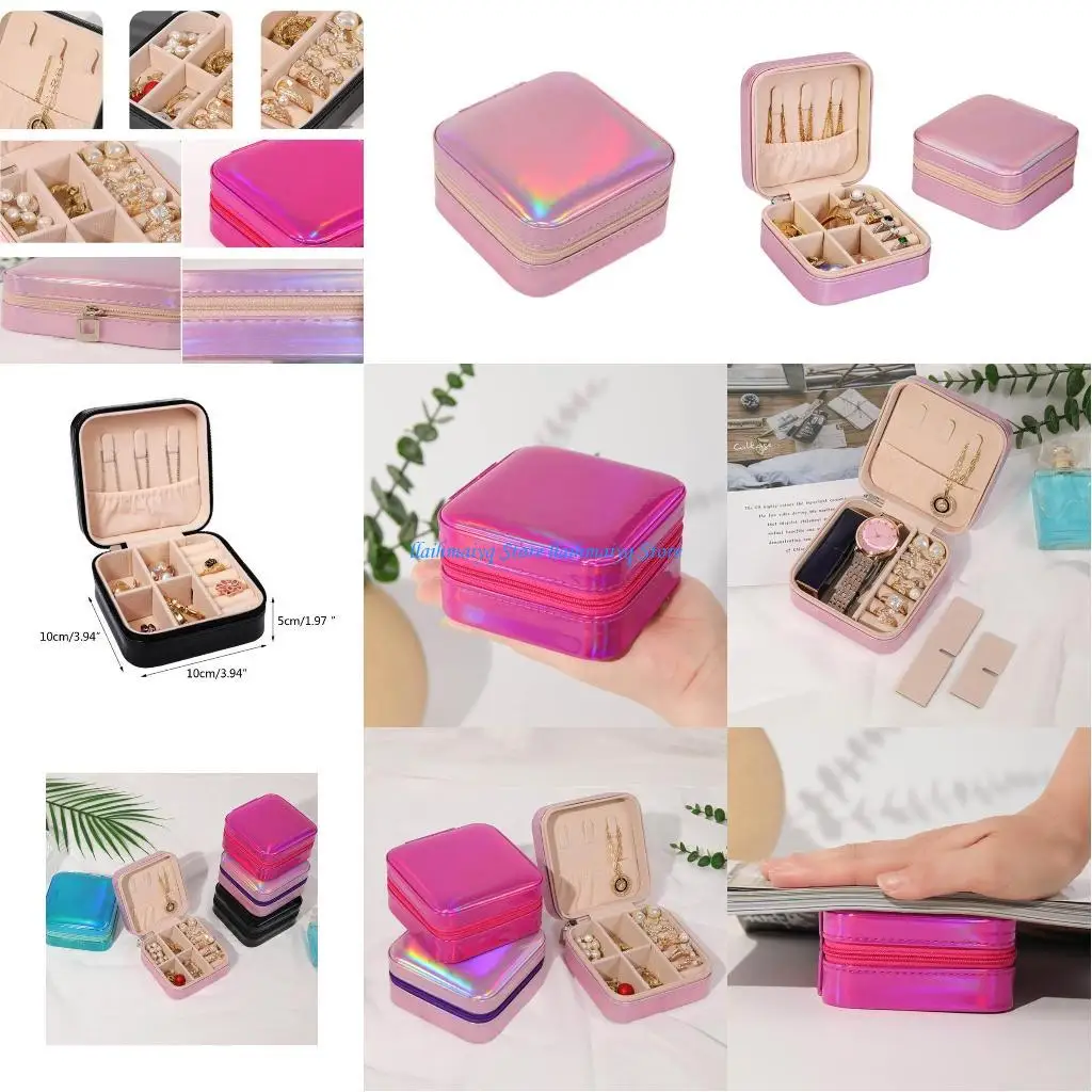 573B Jewelry Box PU Leathers Small Portable Travel Display Storage Holder
573B Jewelry Box PU Leathers Small Portable Travel Display Storage Holder