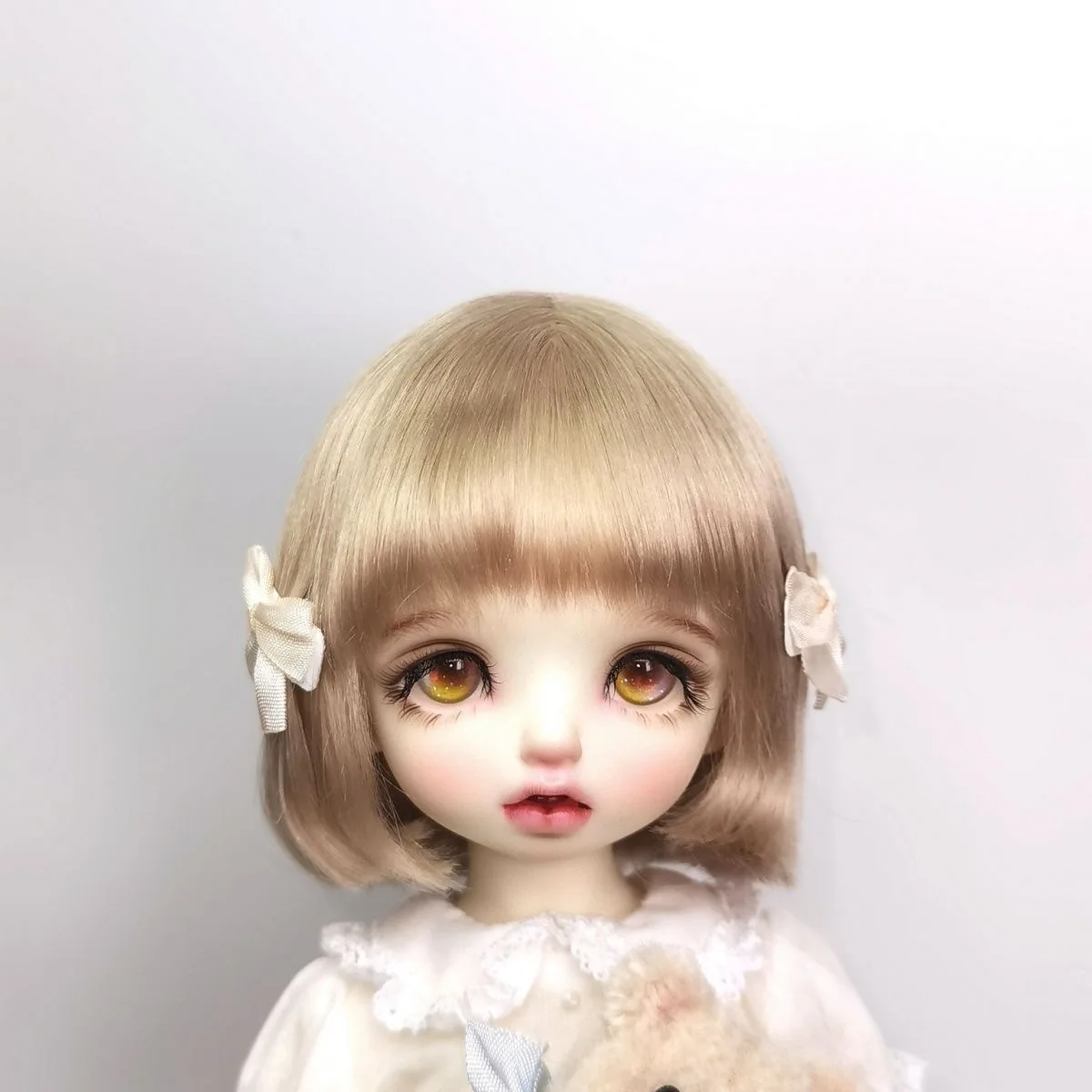 Волосы для куклы с челкой, короткие волосы 1/6 1/4 1/3 BJD мохеровый парик, бесплатная доставка
Волосы для куклы с челкой, короткие волосы 1/6 1/4 1/3 BJD мохеровый парик, бесплатная доставка