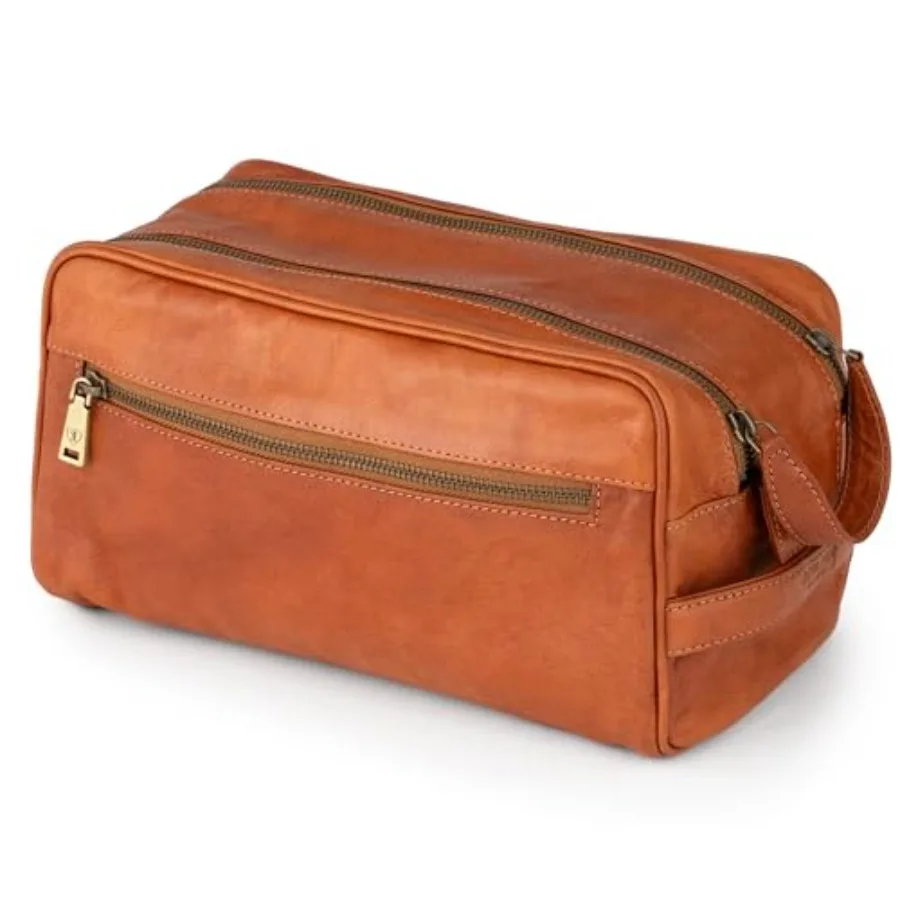 Vintage Genuine Leather Toiletry Bag Tim M, Large Capacity Cosetics Bag for en and Woen for Travel
Vintage Genuine Leather Toiletry Bag Tim M, Large Capacity Cosetics Bag for en and Woen for Travel
