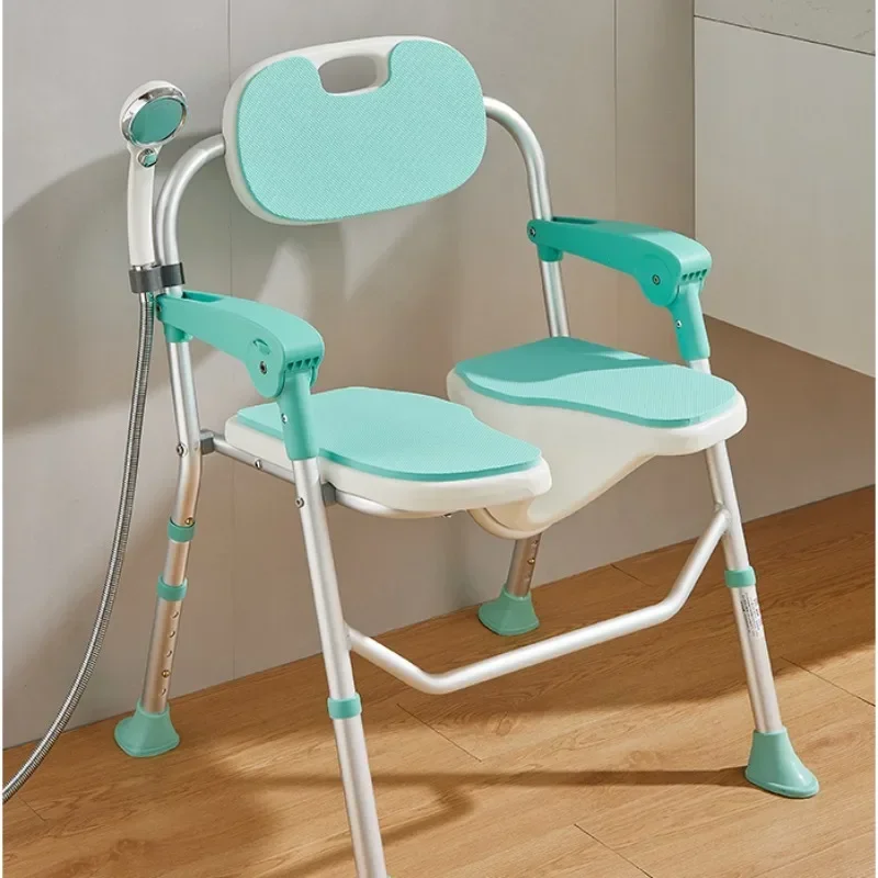 Foldable Shower Chairs Height Adjustable Bath Chair Aluminum Alloy Bathroom Stool Shower Stools Shower Seat Load 150KG/331IBS
Foldable Shower Chairs Height Adjustable Bath Chair Aluminum Alloy Bathroom Stool Shower Stools Shower Seat Load 150KG/331IBS