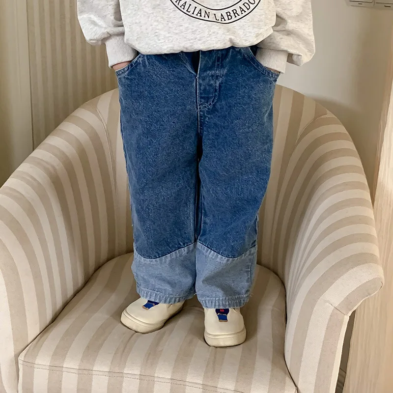2023 Spring New Children Casual Pants Loose Boys Jeans Solid Little Denim Trousers Soft Baby Wide Leg Trousers Kids Clothes
2023 Spring New Children Casual Pants Loose Boys Jeans Solid Little Denim Trousers Soft Baby Wide Leg Trousers Kids Clothes