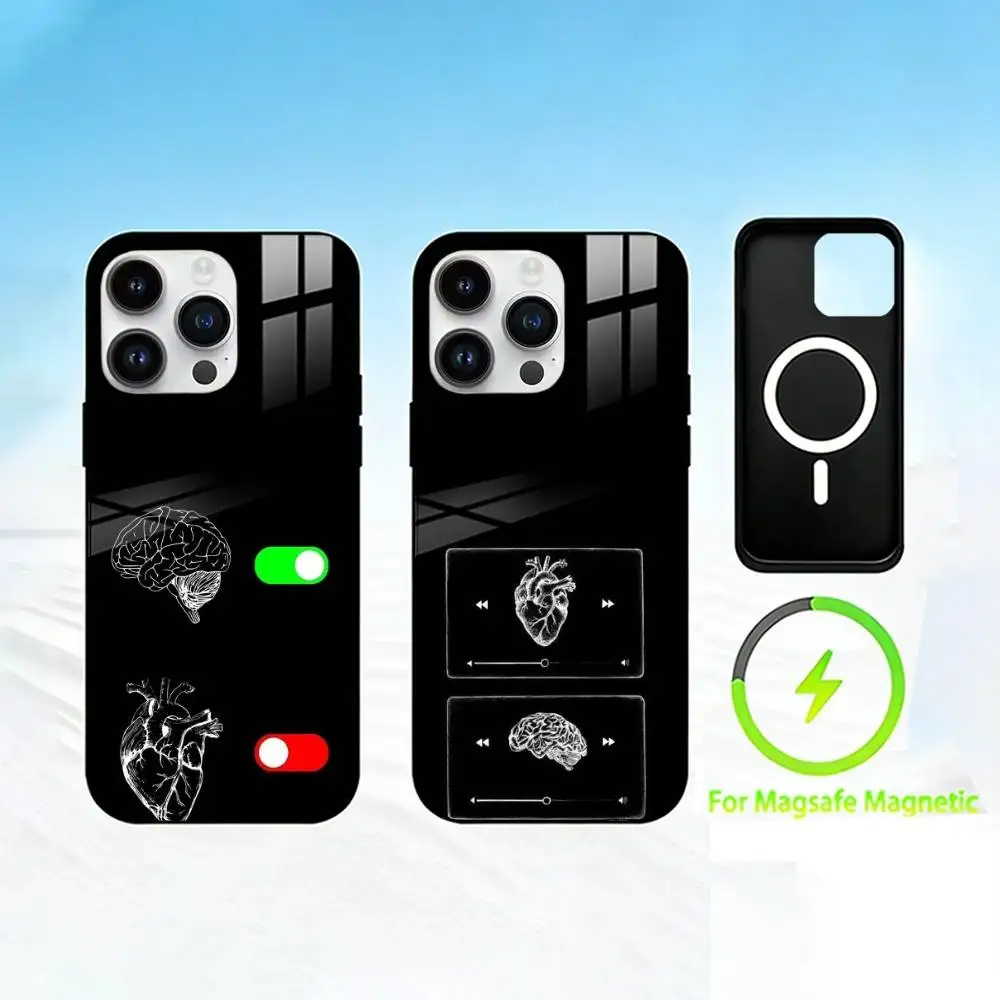 B-Brain and heart Phone Case For iPhone 17 16 15 14 13 12 Pro Max Plus for Mirror Wireless Magnetic Cover
B-Brain and heart Phone Case For iPhone 17 16 15 14 13 12 Pro Max Plus for Mirror Wireless Magnetic Cover