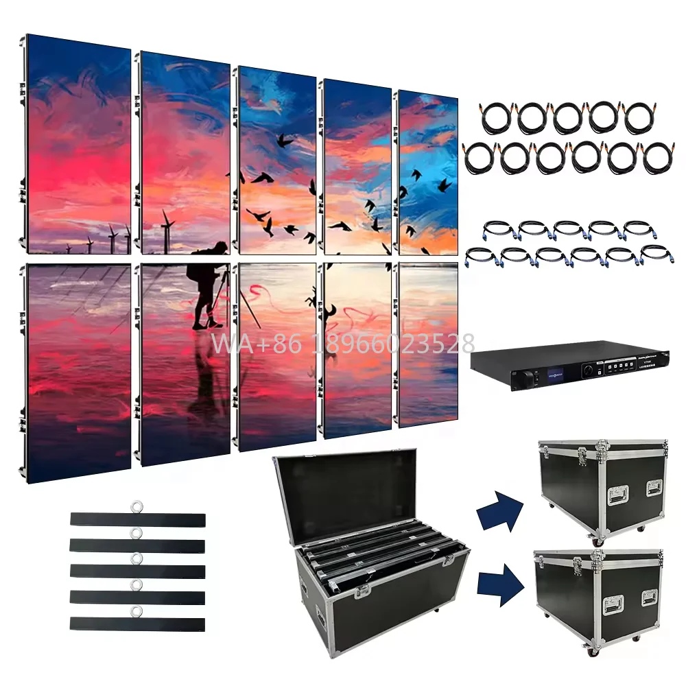 Huge Stock P3.91 Stage LED Digital Music and Video Display Made in China P2.976 Indoor Outdoor Rental Led Display
Huge Stock P3.91 Stage LED Digital Music and Video Display Made in China P2.976 Indoor Outdoor Rental Led Display