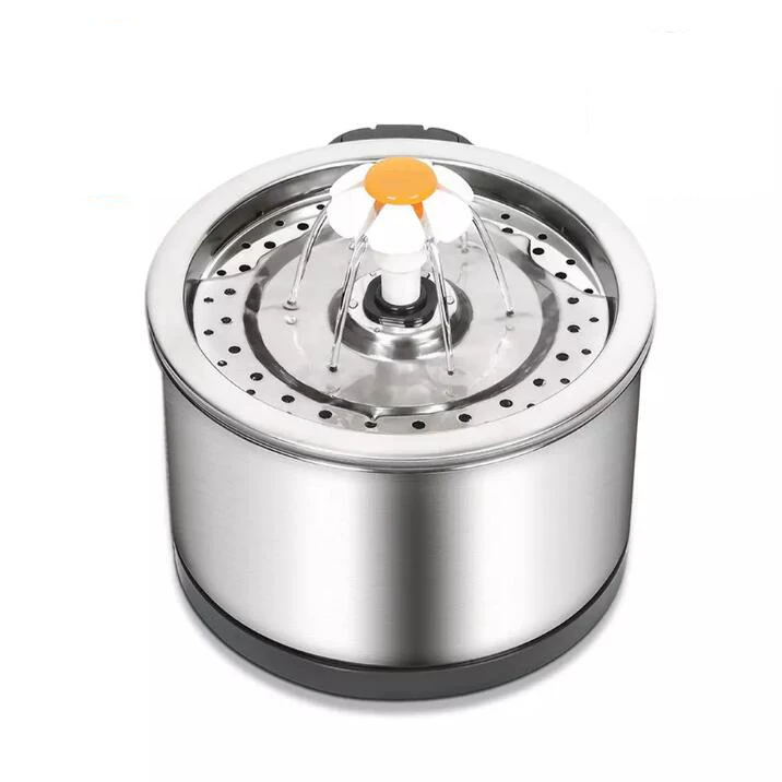 Ультра тихий 2,5 л из нержавеющей стали, фонтан для воды для кошек, светодиодный светильник, экологически чистая автоматическая система фильтрации рециркуляции, стильная
Ультра тихий 2,5 л из нержавеющей стали, фонтан для воды для кошек, светодиодный светильник, экологически чистая автоматическая система фильтрации рециркуляции, стильная