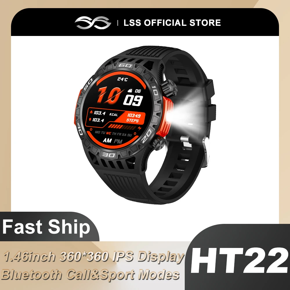 Smart Watch Men With LED Lighting Compass Sports Fitness Tracker Watch IP68 Waterproof Bluetooth Call SmartWatch For Android IOS
Smart Watch Men With LED Lighting Compass Sports Fitness Tracker Watch IP68 Waterproof Bluetooth Call SmartWatch For Android IOS