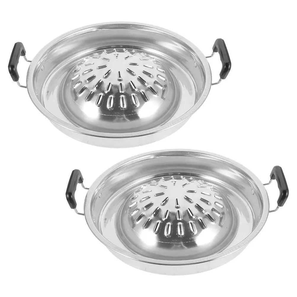 2Pcs Korean Bbq Grill Even Heat Distribution Portable Grill Pan Outdoor Indoor Cooking Tray Camping Household Barbecue Accessory
2Pcs Korean Bbq Grill Even Heat Distribution Portable Grill Pan Outdoor Indoor Cooking Tray Camping Household Barbecue Accessory