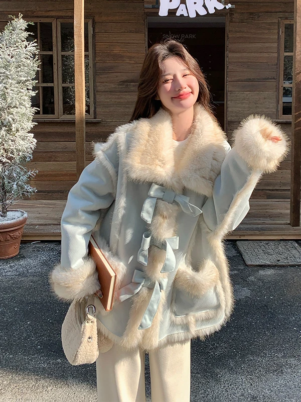 Синяя женская куртка из овечьей шерсти с рукавами «летучая мышь», осенне-зимняя, утепленная, теплая, хлопковая, с интегрированным кожаным мехом
Синяя женская куртка из овечьей шерсти с рукавами «летучая мышь», осенне-зимняя, утепленная, теплая, хлопковая, с интегрированным кожаным мехом