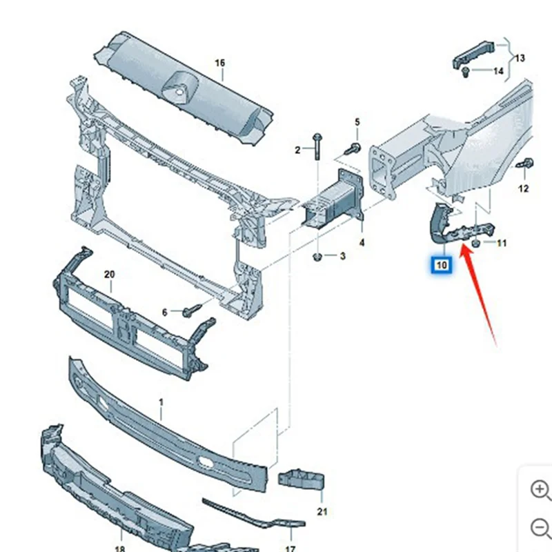 8W6807283& 8W6807284 Front Bumper Guide Brackets For A5 F5 2017- 2025- 1 Pair
8W6807283& 8W6807284 Front Bumper Guide Brackets For A5 F5 2017- 2025- 1 Pair