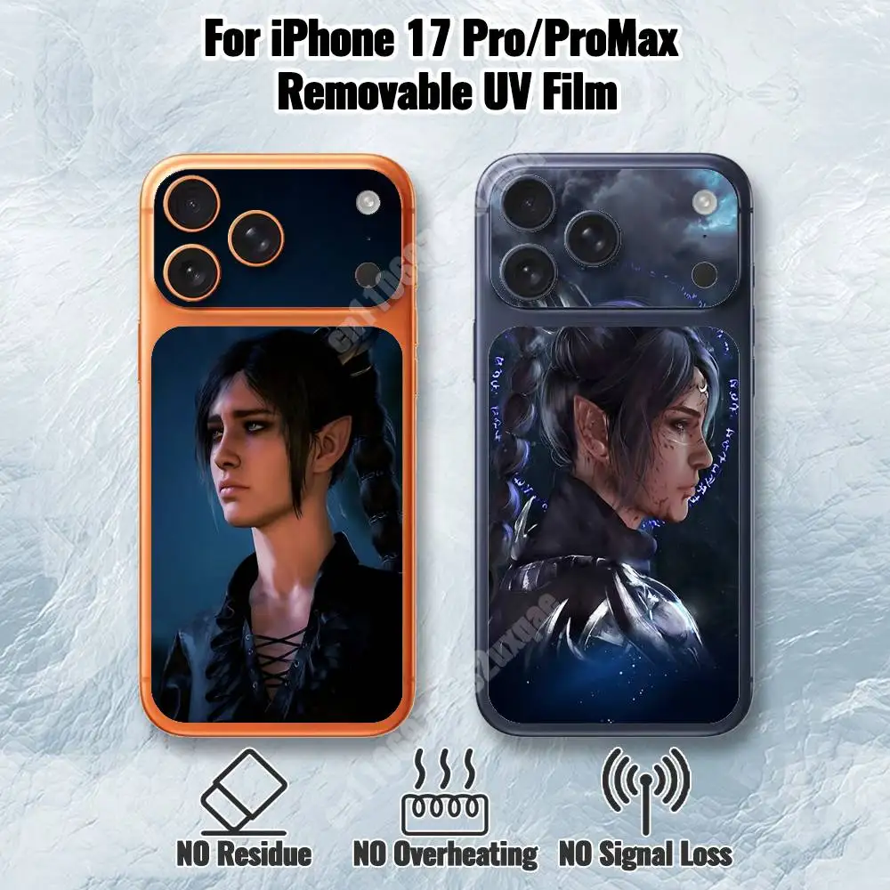 B-Baldur's Gate-S 3 Shadowheart Removable UV Film for iPhone 17 Pro 17 ProMax Hydrogel Sticker
B-Baldur's Gate-S 3 Shadowheart Removable UV Film for iPhone 17 Pro 17 ProMax Hydrogel Sticker