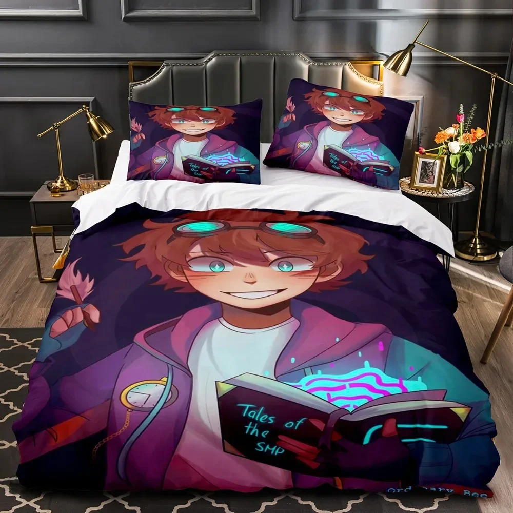 Комплект постельного белья GeorgeNotFound Merch Ranboo Dream для мальчиков и девочек, двуспальный, размер Queen, пододеяльник, наволочка, кровать для детей и взрослых
Комплект постельного белья GeorgeNotFound Merch Ranboo Dream для мальчиков и девочек, двуспальный, размер Queen, пододеяльник, наволочка, кровать для детей и взрослых