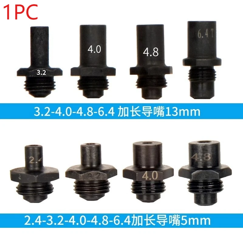 1PC Pneumatic Nail Removal Gun Riveting Machine Riveter Lengthened Guide Nozzle Accessories 2.4 -- 4.8-6.4
1PC Pneumatic Nail Removal Gun Riveting Machine Riveter Lengthened Guide Nozzle Accessories 2.4 -- 4.8-6.4