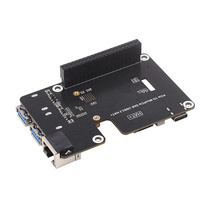 For 5 PCIe to MiniPCIe 4G Gigabit Ethernet RJ45 USB HUB HAT+ Adapter Board with SIM7600G-H-PCIE 4G Modules-ABVK
For 5 PCIe to MiniPCIe 4G Gigabit Ethernet RJ45 USB HUB HAT+ Adapter Board with SIM7600G-H-PCIE 4G Modules-ABVK