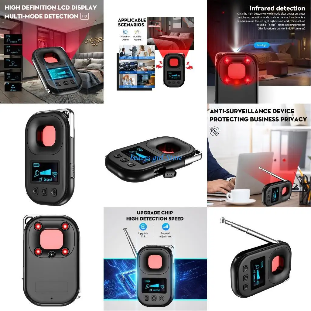 C7AB T03 Мини-детекторы Портативные детекторы наблюдения ABS для обнаружения невидимых устройств наблюдения в различных
C7AB T03 Мини-детекторы Портативные детекторы наблюдения ABS для обнаружения невидимых устройств наблюдения в различных