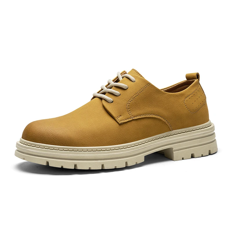Thick soled comfortable outdoor Martin shoes, trendy, cool, simple and fashionable leather shoes, motorcycle casual men's shoes
Thick soled comfortable outdoor Martin shoes, trendy, cool, simple and fashionable leather shoes, motorcycle casual men's shoes