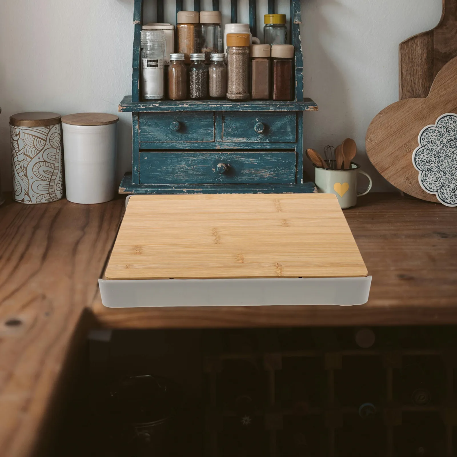 Bamboo Cutting Board Drawer Style Multifunctional Kitchen Vegetable Fruit Storage Tray Smooth Surface Wood Block Butcher Cooking
Bamboo Cutting Board Drawer Style Multifunctional Kitchen Vegetable Fruit Storage Tray Smooth Surface Wood Block Butcher Cooking