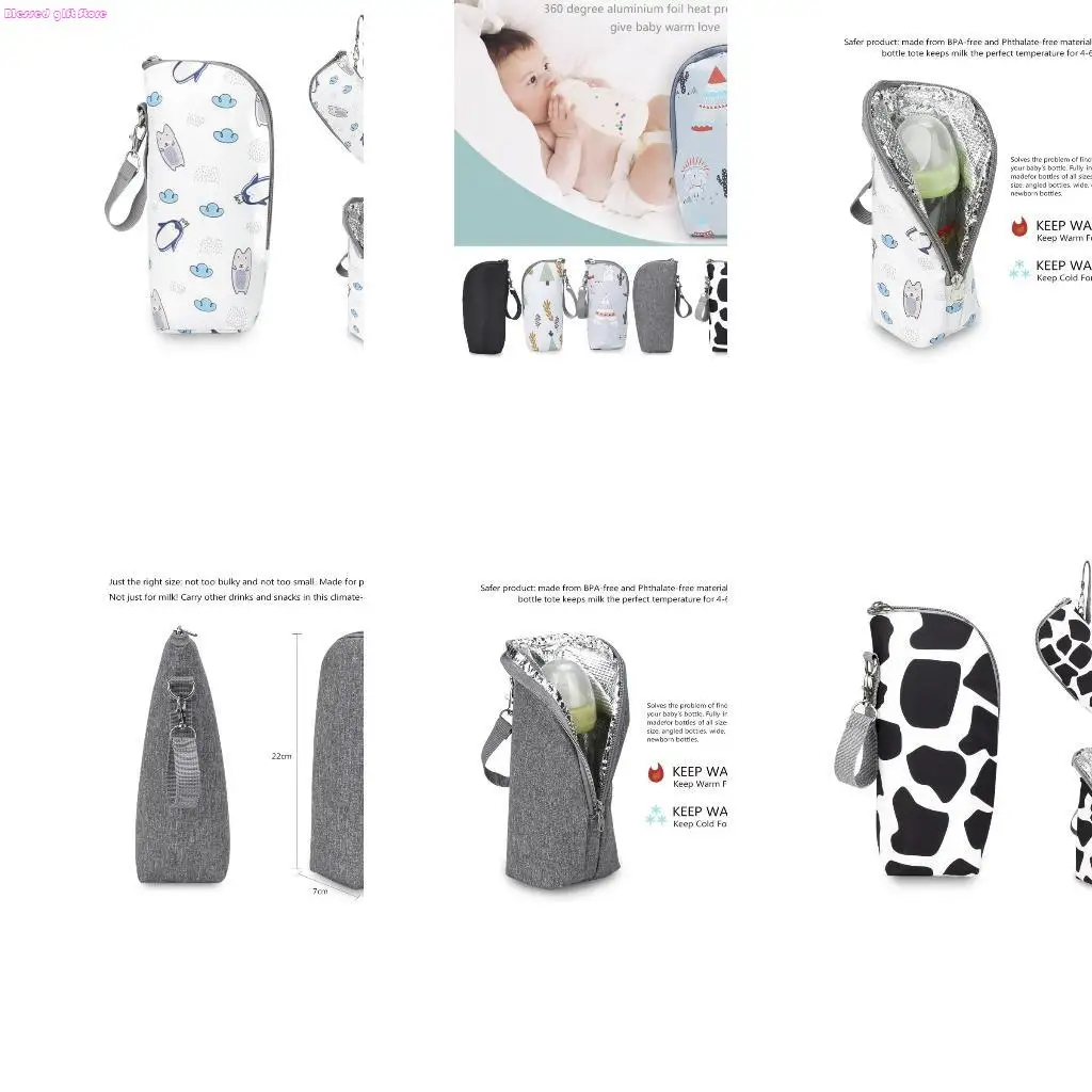 D0JC Milk Bottle Thermal Bag Feeding Bottle Heating Waterproof Diaper Organiser
D0JC Milk Bottle Thermal Bag Feeding Bottle Heating Waterproof Diaper Organiser