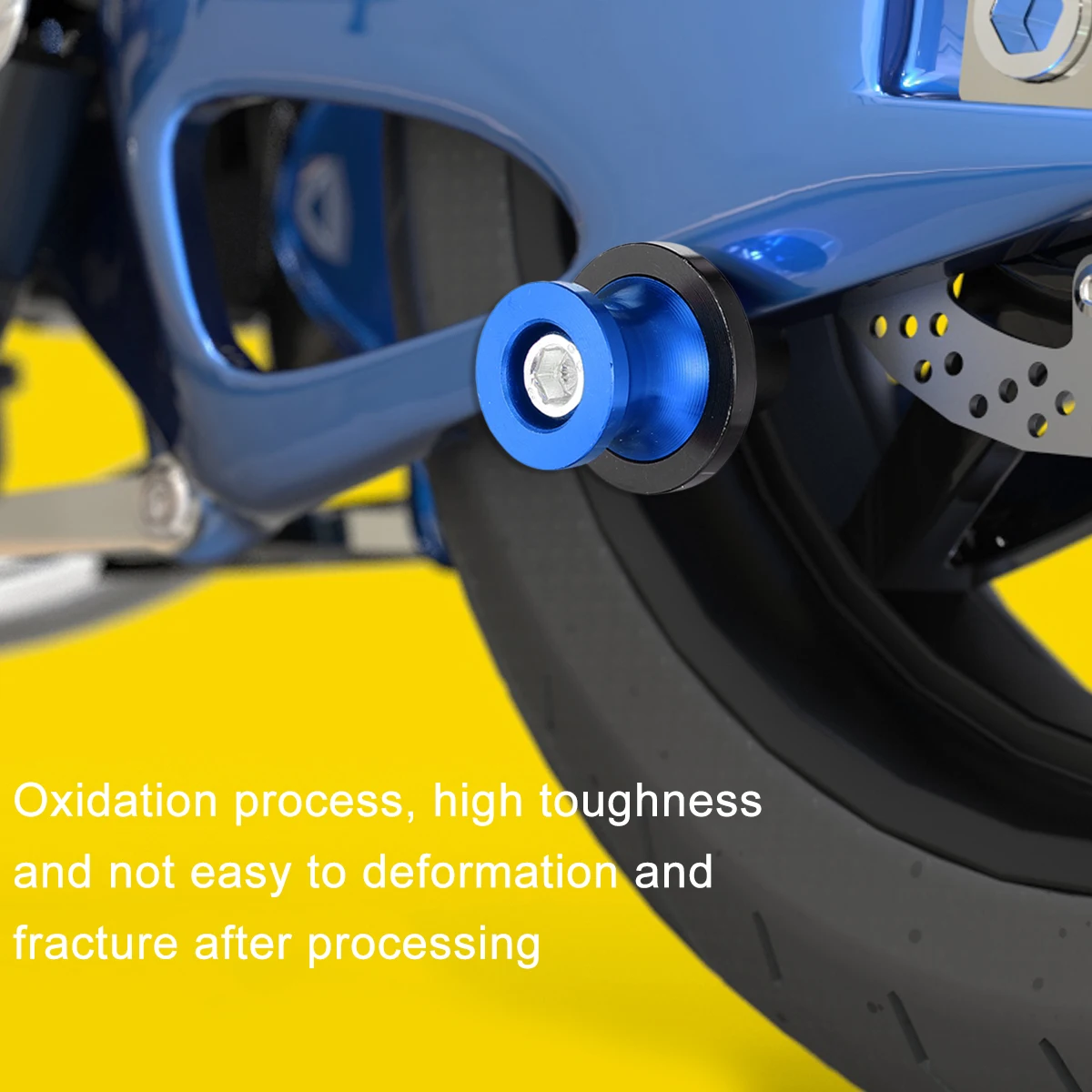 Motorcycle Stand Screw Swingarm Spool Screw Blue Aluminum Alloy Arm Ring Durable Heat Treated Long Life Practical Tool Engine
Motorcycle Stand Screw Swingarm Spool Screw Blue Aluminum Alloy Arm Ring Durable Heat Treated Long Life Practical Tool Engine