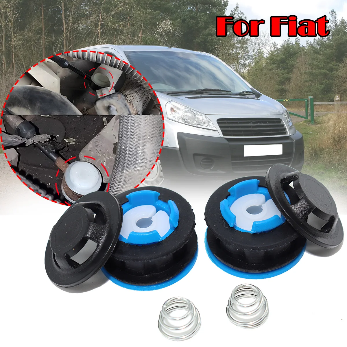 2pcs Manual Transmission Gear Shift Cable Linkage End Rod Bushing For Fiat Scudo Ulysse 2002-2014 Gearbox Shifter lever replace
2pcs Manual Transmission Gear Shift Cable Linkage End Rod Bushing For Fiat Scudo Ulysse 2002-2014 Gearbox Shifter lever replace