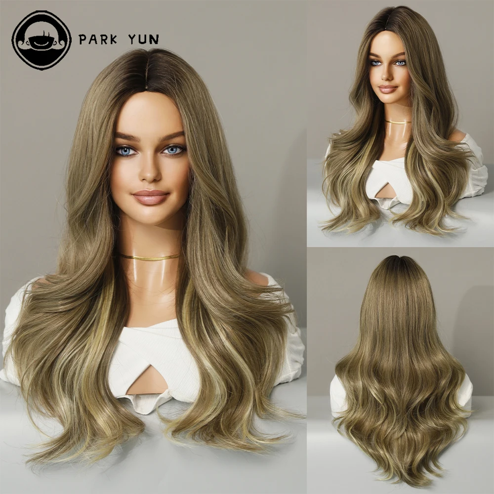 Long Wavy Brown Coffee Wig for Women Mid Parting Natural Synthetic Hair Wig Daily Party Cosplay Lolita Wigs Heat Resistant
Long Wavy Brown Coffee Wig for Women Mid Parting Natural Synthetic Hair Wig Daily Party Cosplay Lolita Wigs Heat Resistant