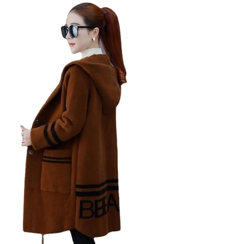 women's Woolen coat mid-length large size loose autumn and winter new thick windbreaker
women's Woolen coat mid-length large size loose autumn and winter new thick windbreaker
