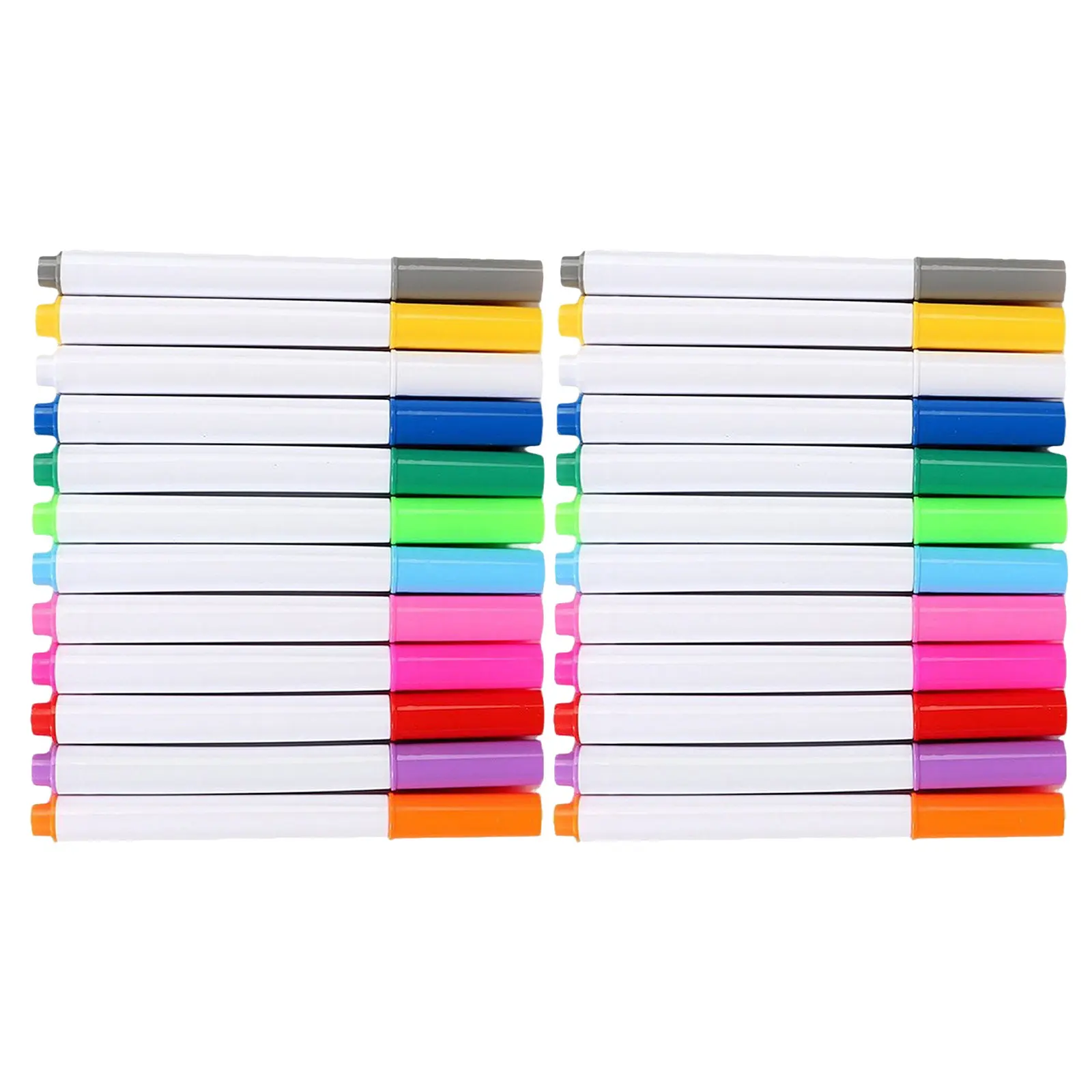 24 Pcs Chalk Pens for Chalkboard Bold Tip Markers Dry Erase Neon Fluorescent Window
24 Pcs Chalk Pens for Chalkboard Bold Tip Markers Dry Erase Neon Fluorescent Window