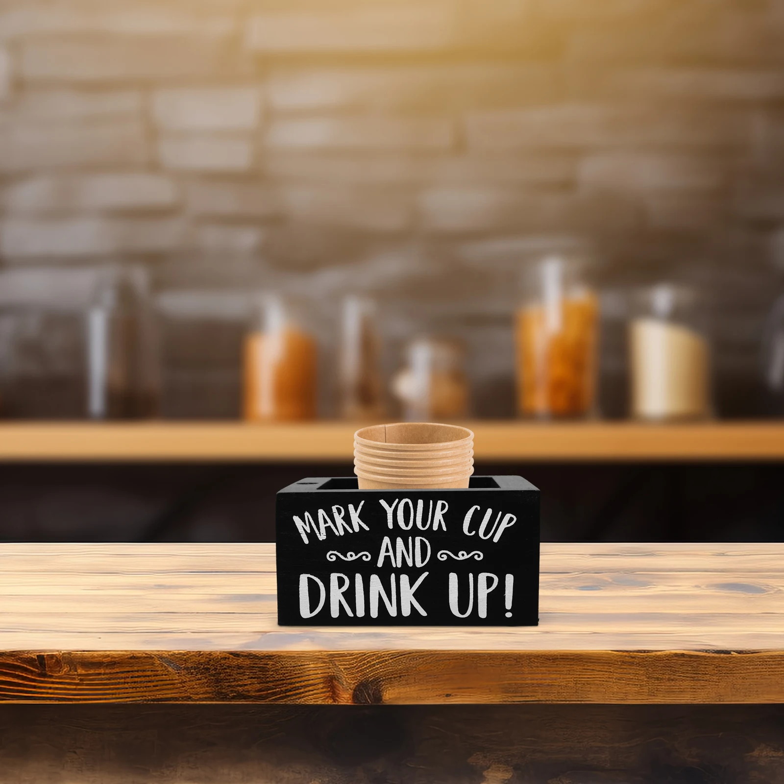 1pcs Rustic Wooden Cup Holder Organizer For Kitchen Cabinet Storage Cup Dispenser Pen Holder Strong Load Bearing Capacity Simple
1pcs Rustic Wooden Cup Holder Organizer For Kitchen Cabinet Storage Cup Dispenser Pen Holder Strong Load Bearing Capacity Simple