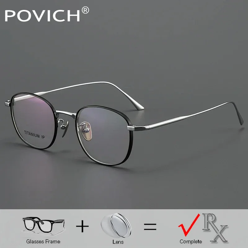 Oval Titanium Custom Optical Glasses Men Myopia 1.74 Prescription Eyeglasses Vintage Multifocal Bifocal Progressive Eyewear 2025
Oval Titanium Custom Optical Glasses Men Myopia 1.74 Prescription Eyeglasses Vintage Multifocal Bifocal Progressive Eyewear 2025