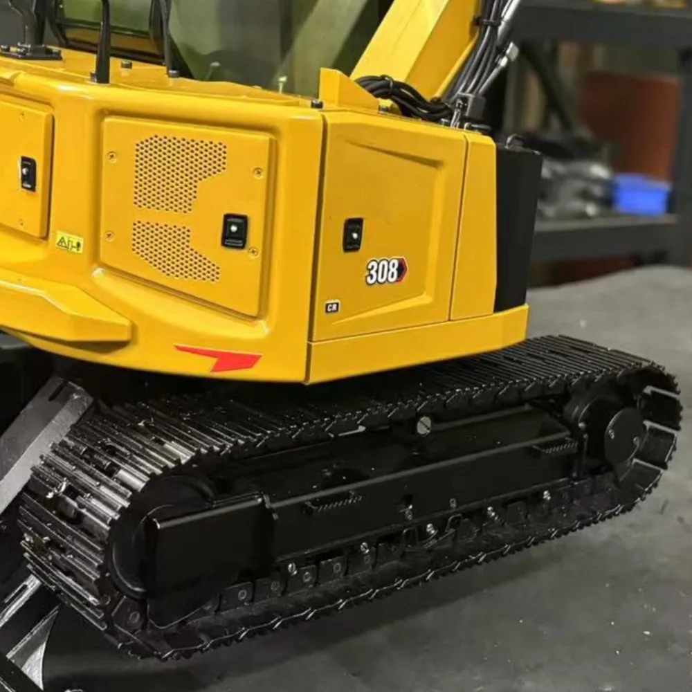 New 308 RC Hydraulic Mini Digger Metal Excavator 1/14 Remote Control Machine Vehicle Model Light Sound Toys for Adult TH24754
New 308 RC Hydraulic Mini Digger Metal Excavator 1/14 Remote Control Machine Vehicle Model Light Sound Toys for Adult TH24754