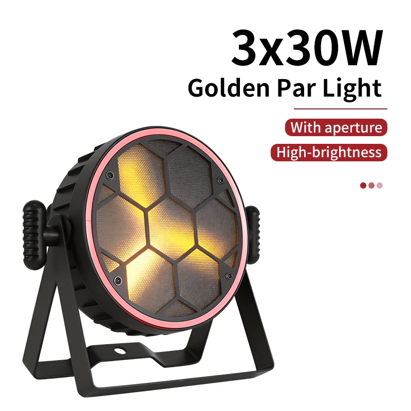 1-4pcs/3x30W LED DMX Golden Halo RGB Light—suitable for concerts stage productions DJ sets discos wedding party performances
1-4pcs/3x30W LED DMX Golden Halo RGB Light—suitable for concerts stage productions DJ sets discos wedding party performances