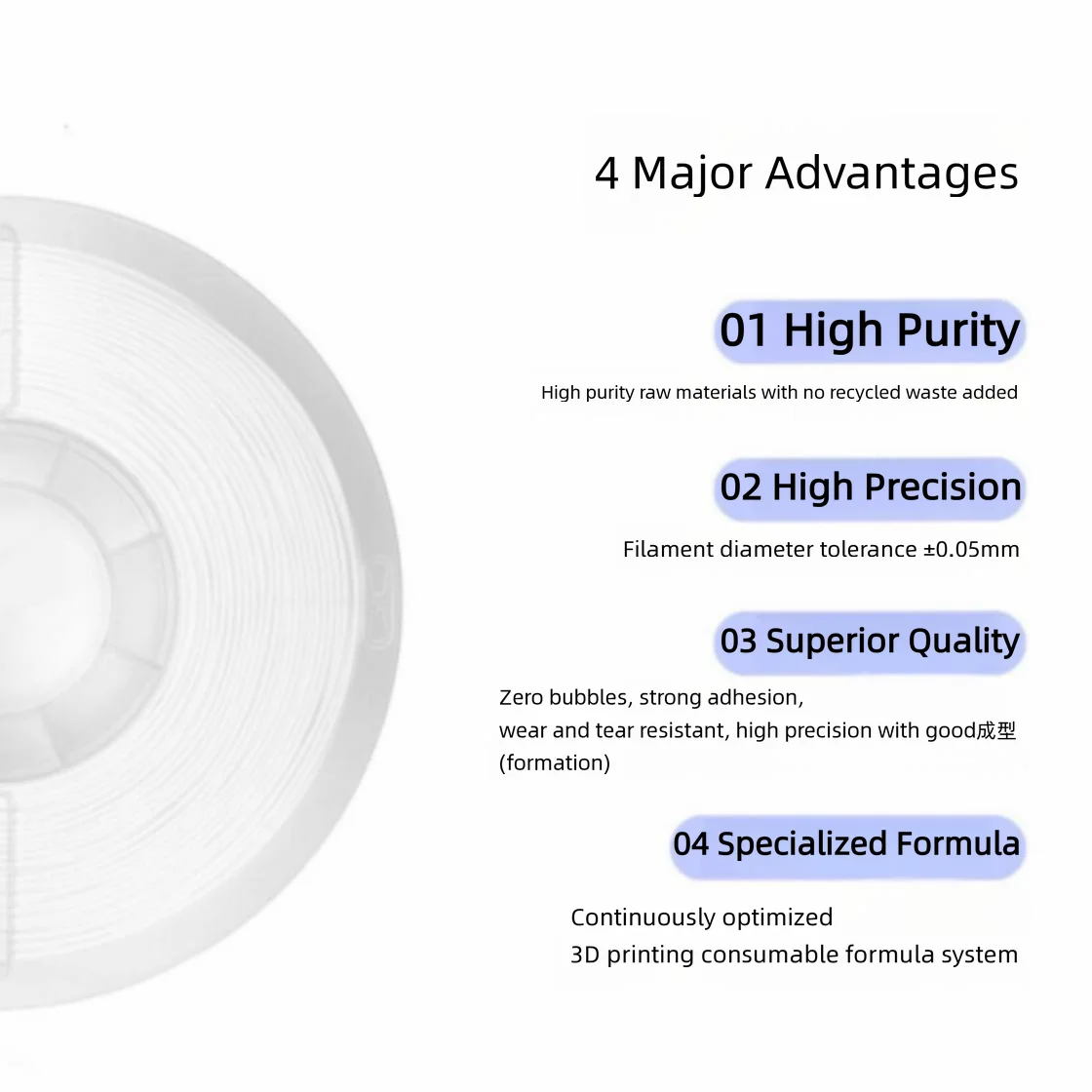 TPU 80A 3D Printer TPU Filament 1.75mm Flexible Elastic Rubber Material for Robot Protective Cover High Toughness Shockproof DIY
TPU 80A 3D Printer TPU Filament 1.75mm Flexible Elastic Rubber Material for Robot Protective Cover High Toughness Shockproof DIY