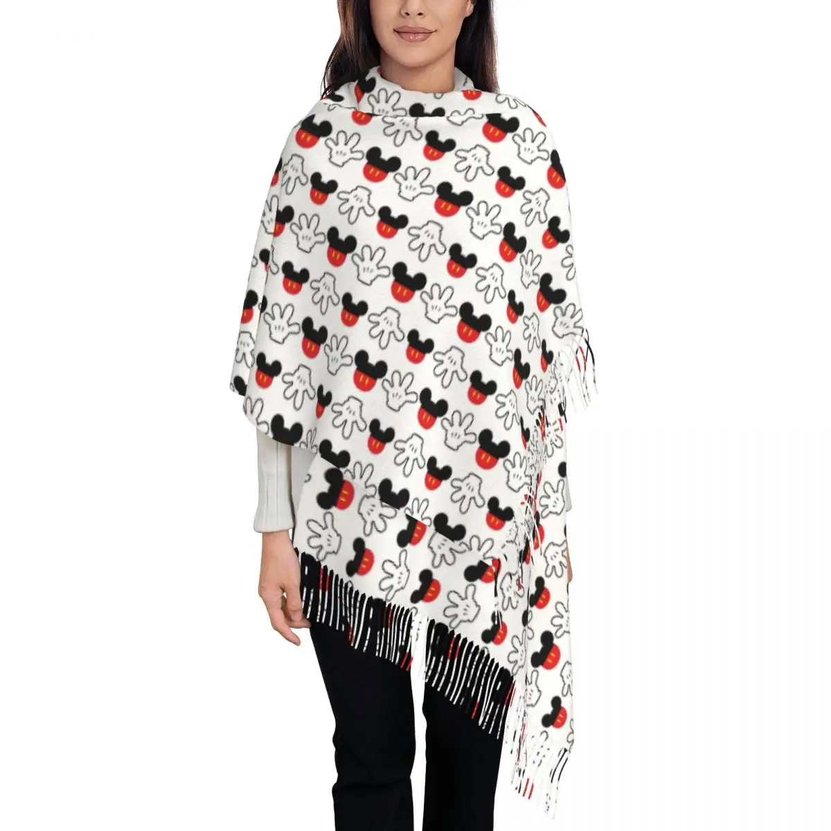 Personalized Print Mickey Mouse Manga Scarf Men Women Winter Fall Warm Scarves Shawls Wraps
Personalized Print Mickey Mouse Manga Scarf Men Women Winter Fall Warm Scarves Shawls Wraps