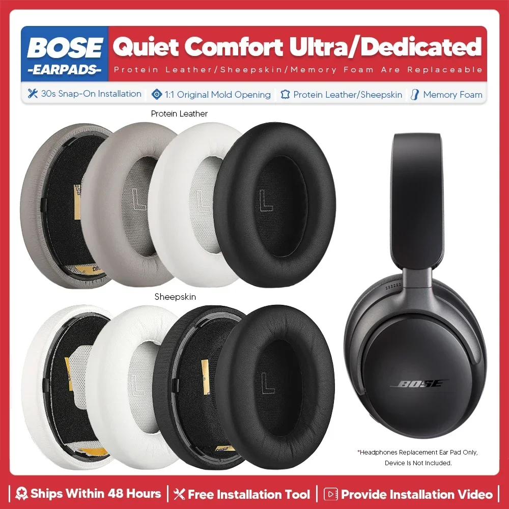 Replacement Ear Pads For Bose QuietComfort Ultra QC Ultra Headphone Accessories Headset Ear Cushion Repair Parts Memory sponge
Replacement Ear Pads For Bose QuietComfort Ultra QC Ultra Headphone Accessories Headset Ear Cushion Repair Parts Memory sponge