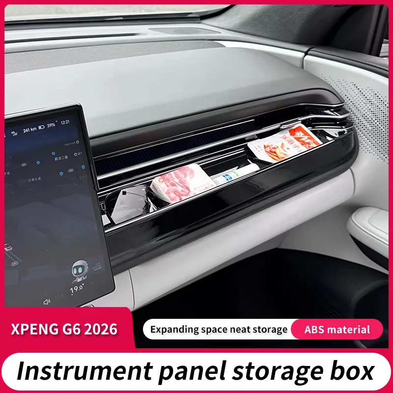 For Xpeng G6 2026 Car Central Control Dashboard Storage Box Non-slip Organizer Case Scratch Wear resistant Interior Accessories
For Xpeng G6 2026 Car Central Control Dashboard Storage Box Non-slip Organizer Case Scratch Wear resistant Interior Accessories