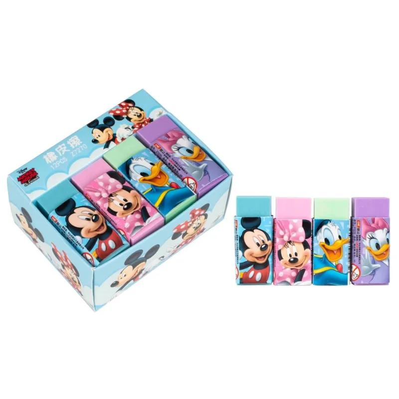 Disney Eraser Mickey Mouse Frozen Cartoon Cute Anime Figures Creative Design 12 Pack Eraser Student Stationery Children's Prizes
Disney Eraser Mickey Mouse Frozen Cartoon Cute Anime Figures Creative Design 12 Pack Eraser Student Stationery Children's Prizes