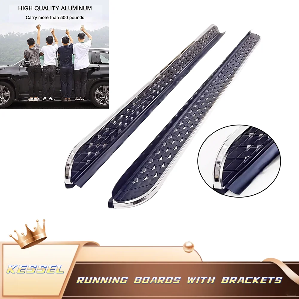2PCS Aluminum Running Boards Side Step Fit for GWM HAVAL H6 2022 2023 2024 2025 2026,Fixed Door Side Pedal Bar Protector
2PCS Aluminum Running Boards Side Step Fit for GWM HAVAL H6 2022 2023 2024 2025 2026,Fixed Door Side Pedal Bar Protector
