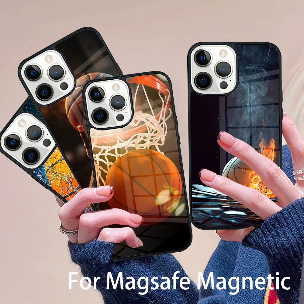 Basketball Phone Case Magesafe Magnetic Wireless Charge Cover For IPhone 16 11 12 13 14 15 Pro Max Plus Mini 
Basketball Phone Case Magesafe Magnetic Wireless Charge Cover For IPhone 16 11 12 13 14 15 Pro Max Plus Mini