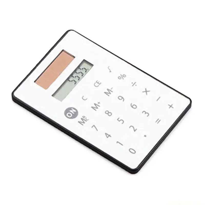 Solar Powered Pocket Calculators Lightweight with High Sensitivity Buttons
Solar Powered Pocket Calculators Lightweight with High Sensitivity Buttons