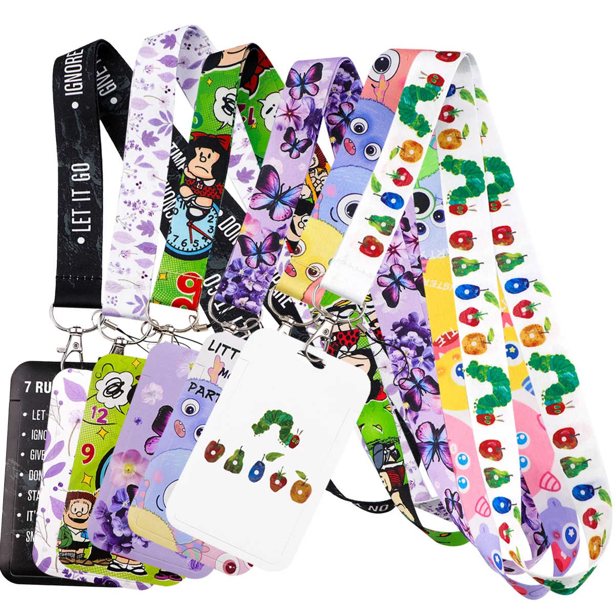 Мечтательные ремешки-бабочки с рисунком девушки-монстра, шейный ремешок для удостоверения личности, брелок для ключей, держатель для бейджа, сделай сам, подвесная веревка, аксессуары для телефонов
Мечтательные ремешки-бабочки с рисунком девушки-монстра, шейный ремешок для удостоверения личности, брелок для ключей, держатель для бейджа, сделай сам, подвесная веревка, аксессуары для телефонов