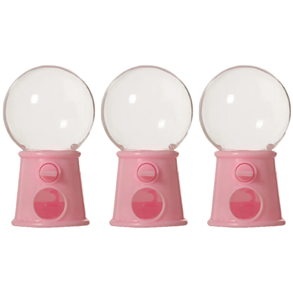 3pcs Candy Machine Plastic Gumball for Kids Toy Mini Automatic Dispenser Baby Fun Gift Creativity Hand Eye Coordination
3pcs Candy Machine Plastic Gumball for Kids Toy Mini Automatic Dispenser Baby Fun Gift Creativity Hand Eye Coordination