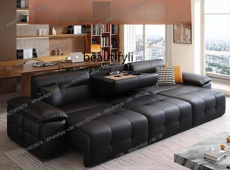 X Light luxury electric function leather sofa, new living room adjustable retractable dual-purpose straight-row sofa bed
X Light luxury electric function leather sofa, new living room adjustable retractable dual-purpose straight-row sofa bed
